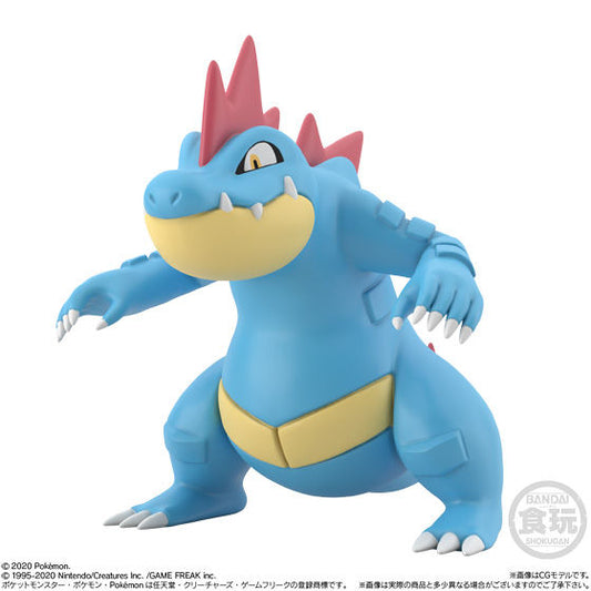 Feraligatr Pokémon Scale World Johto Region Bandai