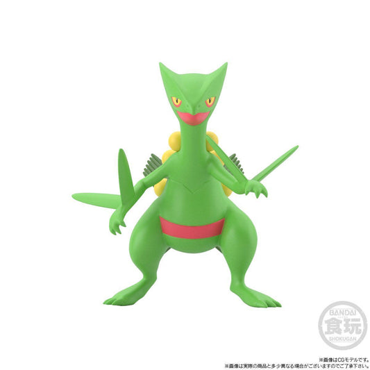 Sceptile Hoenn Region Set Pokémon Scale World (1 types) Bandai
