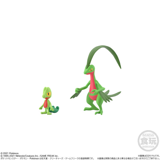 Hoenn Region Set Pokémon Scale World (6 types) Bandai