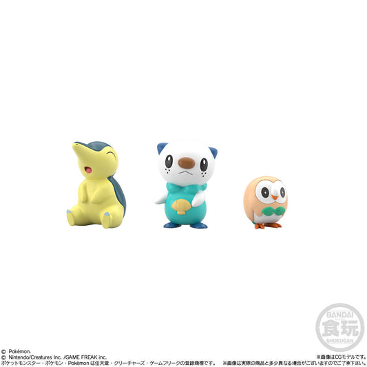 Jade Region set Pokémon Scale World (12 types) Bandai