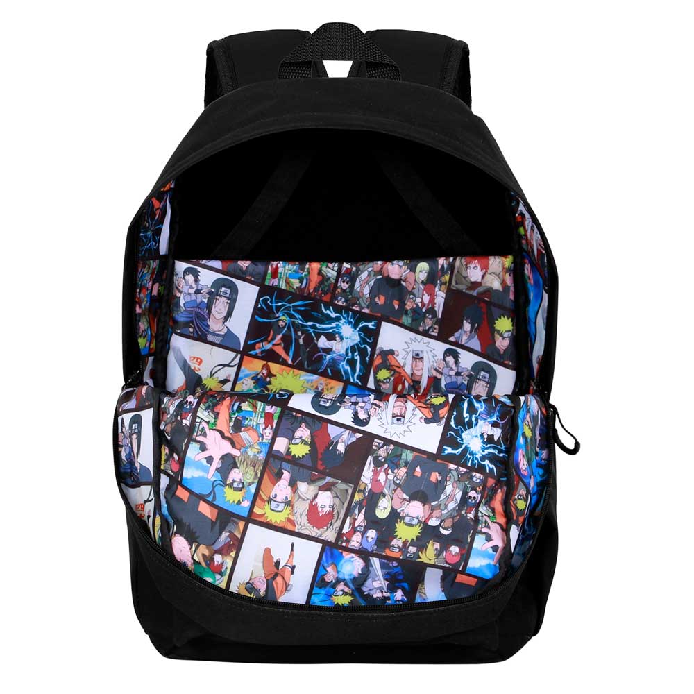 Naruto NA-Mochila Block, Negro