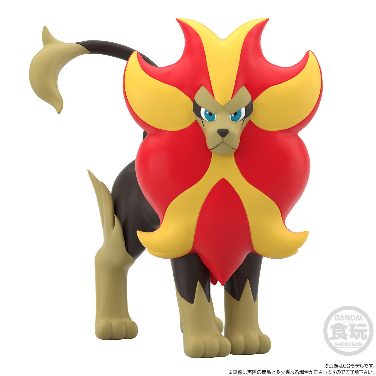 Lysandre & Pyroar Set Kalos Region Pokémon Scale World (2 types) Bandai