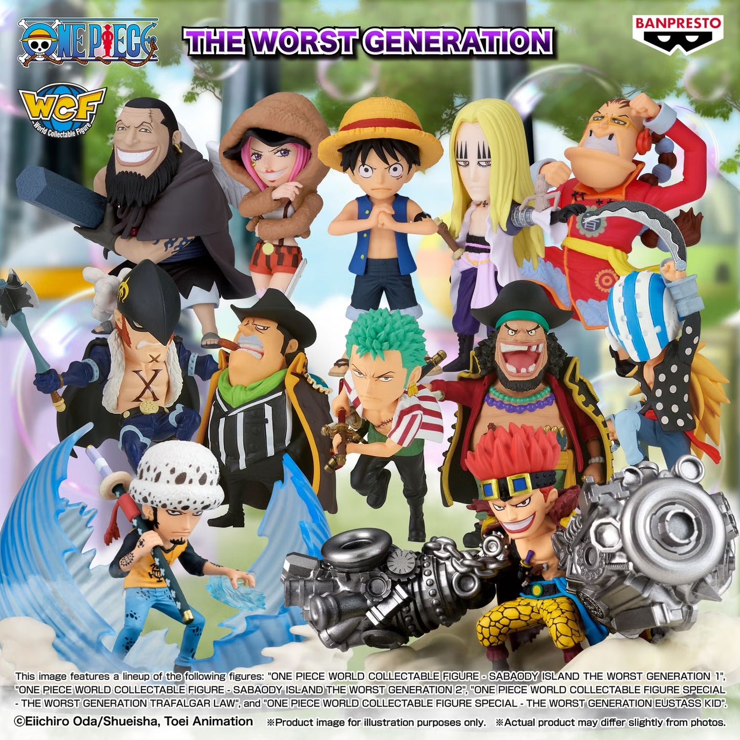 Sabaody Archipelago Worst Generation Vol. 2 One Piece WCF Banpresto Figure