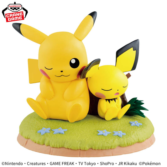 Pikachu & Pichu Relaxing Time Figures Pokémon Banpresto