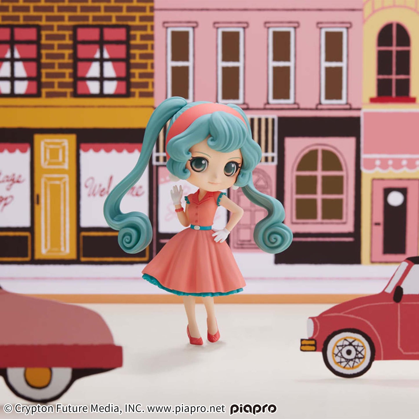 Hatsune Miku WORLD JOURNEY Q posket Banpresto Hatsune Miku