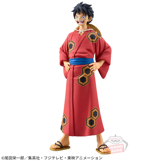 Monkey D. Luffy Wano-Land Yukata ver. DXF THE GRANDLINE SERIES Banpresto