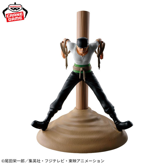 Pirate Hunter Roronoa Zoro One Piece Fig Life! Banpresto