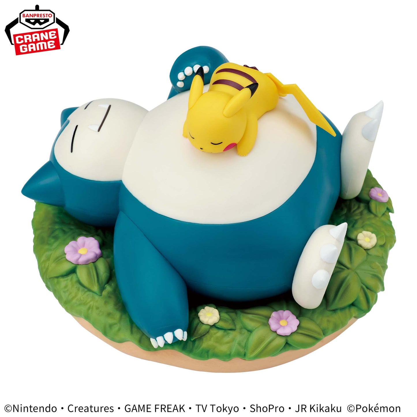 Pikachu & Snorlax Relaxing Time Figures Pokémon Banpresto
