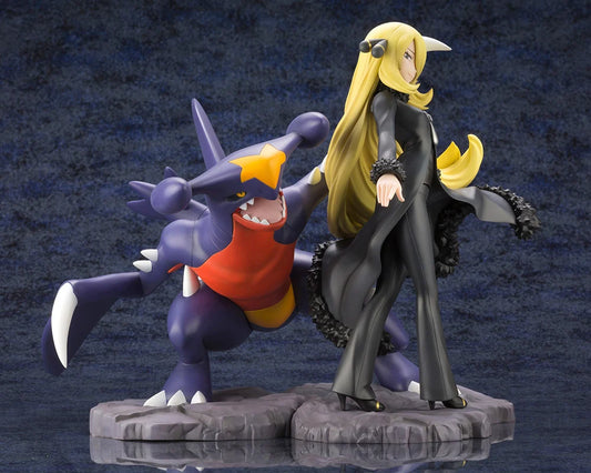 Cynthia & Garchomp 1/8 ARTFX J Pokémon Figure Series Kotobukiya