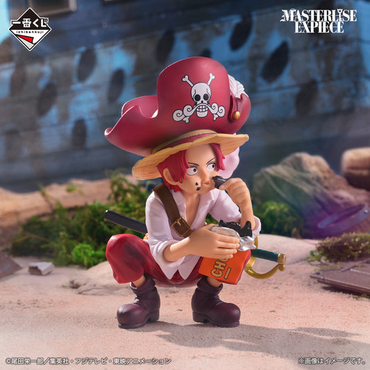Shanks (Pirate Apprentice) premio C MASTERLISE EXPIECE Ichiban Kuji One Piece