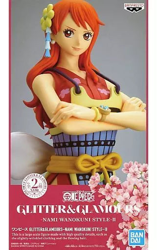 Nami WANOKUNI STYL Ⅱ RED GLITTER&GLAMOURS Banpresto