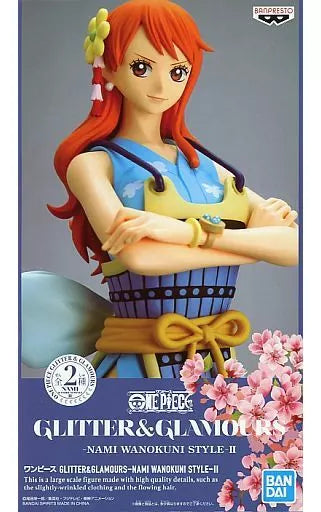 Nami WANOKUNI STYL Ⅱ BLUE GLITTER&GLAMOURS Banpresto