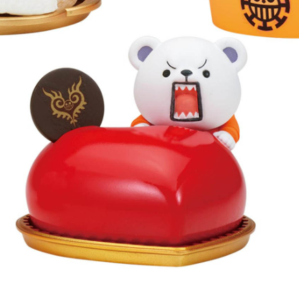 Chopper, Bepo, and the Heart Pirates Paldolce collection One Piece Banpresto