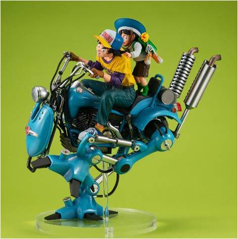 غوهان وغوكو وروبوت ميغاهوس دراغون بول