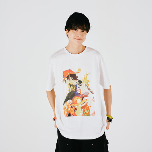 Jeden Tag ONE PIECE Illustrationssammlung T-Shirt ASL WEISS (Größe S - L) One Piece Mugiwara Store
