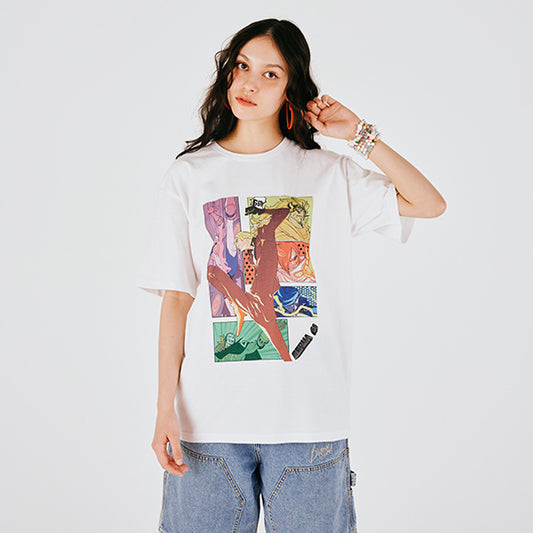 Everyday ONE PIECE Illustrationskollektion T-Shirt Sanji Germa 66 WEISS (Größe S - L) One Piece Mugiwara Store