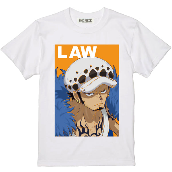 T-Shirt Trafalgar Law WEISS (S - XL Größe) One Piece Mugiwara Store