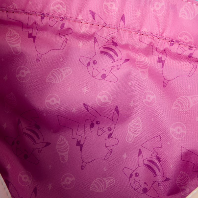 Pokémon Iridescent Pikachu Tote Crossbody Bag with Coin Bag