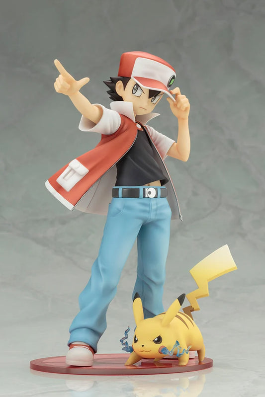 Red & Pikachu 1/8 ARTFX J Pokémon Figure Series Kotobukiya