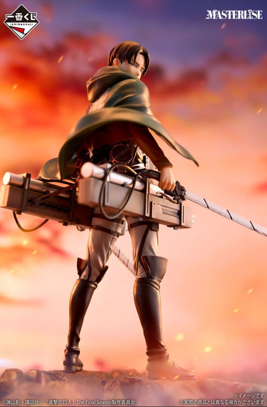 Levi premio B MASTERLISE Ichiban Kuji Attack on Titan