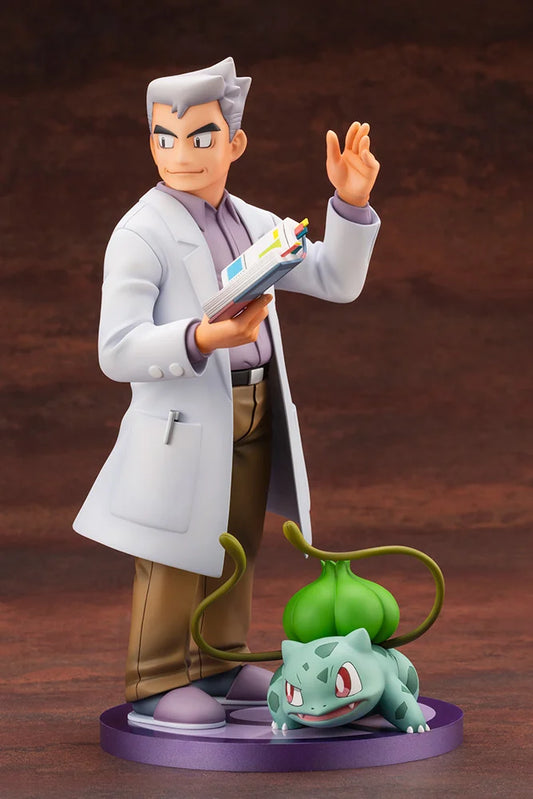 Professor Oak & Bulbasaur 1/8 ARTFX J Pokémon Figure Series Kotobukiya