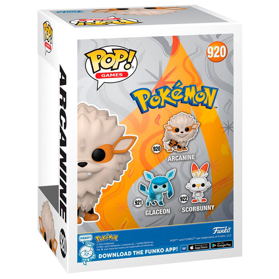 Arcanine Funko POP 920 Pokemon FUNKO