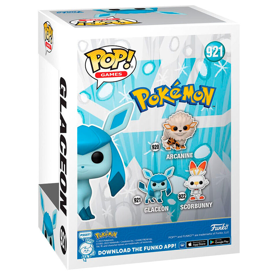 Glaceon Funko POP 921 Pokemon FUNKO