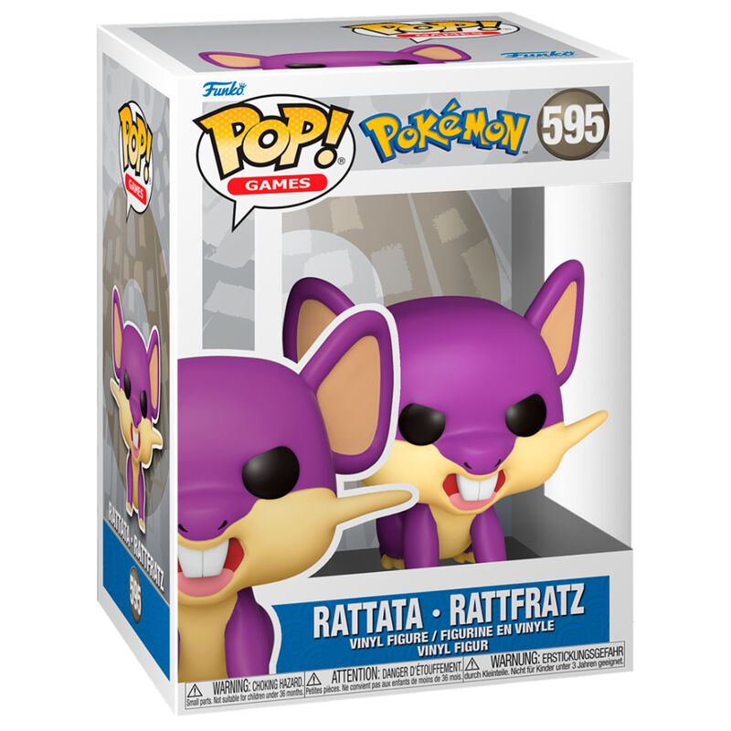 Rattata Funko POP 595 Pokemon FUNKO