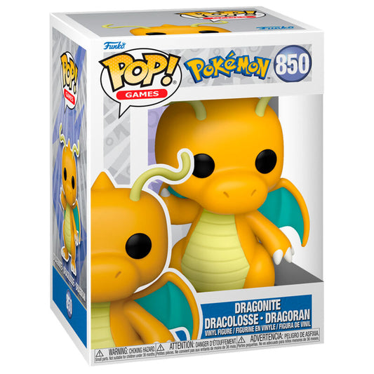 Dragonite Funko POP 850 Pokemon FUNKO