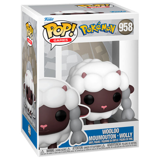 Wooloo Funko POP 958 Pokemon FUNKO