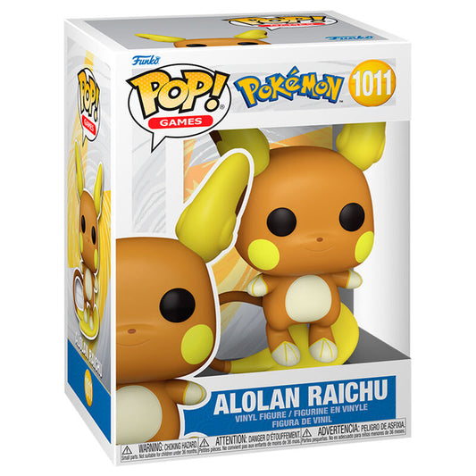 Alolan Raichu Funko POP 1011 Pokemon FUNKO