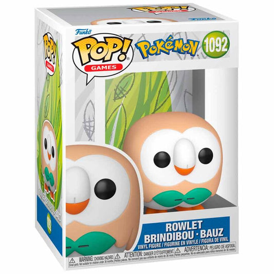 Rowlet / Brindibou / Bauz Funko POP 1092 Pokemon FUNKO