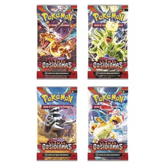 Caja 36 Sobres Obsidian Flames Pokemon Card Game (Spanish ver.)