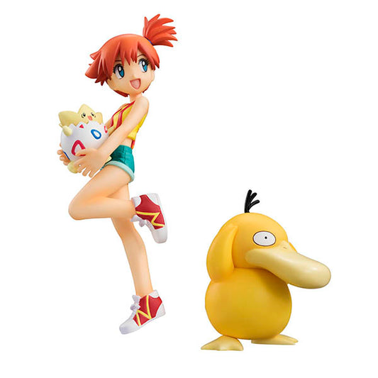 Misty & Psyduck & Togepi / Kasumi & Koduck & Togepy G.E.M. Pocket Monsters Series MEGAHOUSE
