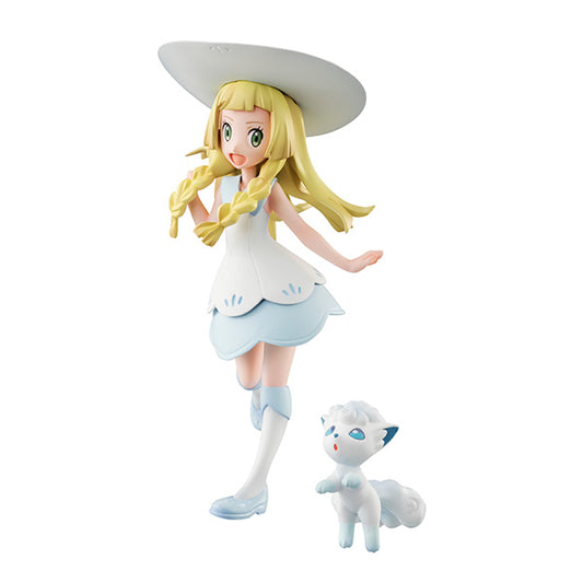Lillie & Alolan Vulpix / Lillie & Alola Rokon G.E.M. Pocket Monsters Series MEGAHOUSE