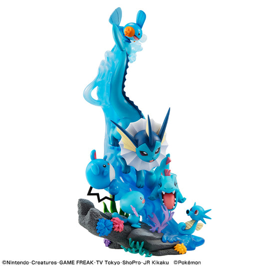 Water Type DIVE TO BLUE GEMEX Series Pocket Monsters Series MEGAHOUSE