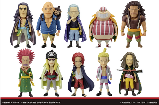 One Piece Wcf premium Red Hair Pirates Banpresto