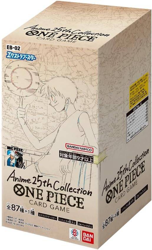 One Piece Card Game - Extra Booster Anime 25th Collection EB-02 (BOX)   Shandorashop