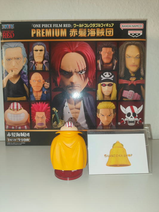 Lucky Roux One Piece Wcf premium Red Hair Pirates Banpresto (No Box)