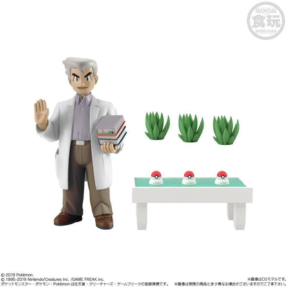 Professor Oak Set Pokémon Scale World Kanto Region (4 types) Bandai