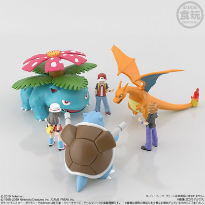 Professor Oak Set Pokémon Scale World Kanto Region (4 types) Bandai