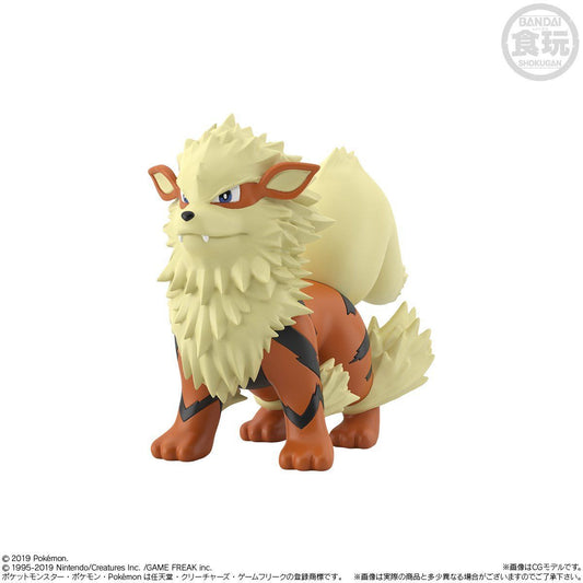 Green & Arcanine Pokémon Scale World Kanto Region (2 types) Bandai