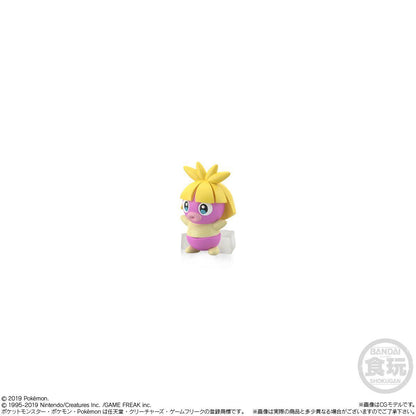 Kotonoha & Bayleef & Natividad & Mukul Pokémon Scale World Johto-Region (4 Typen) Bandai