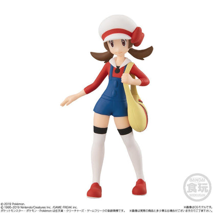 Kotonoha & Bayleef & Natividad & Mukul Pokémon Scale World Johto-Region (4 Typen) Bandai