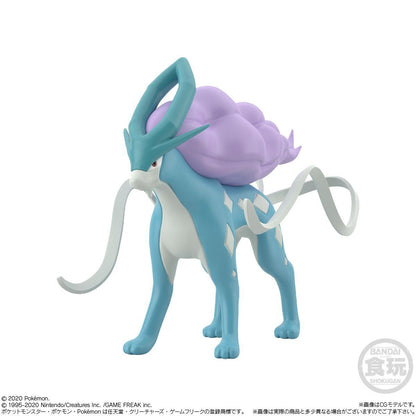 Raikou & Entei & Suicune Pokémon Scale World Johto Region (3 types) Bandai