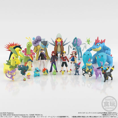 Raikou & Entei & Suicune Pokémon Scale World Johto Region (3 types) Bandai