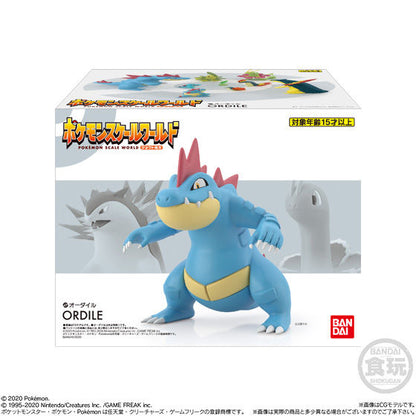 Feraligatr Pokémon Scale World Johto Region Bandai