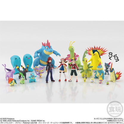Meganium Pokémon Scale World Regione Johto Bandai