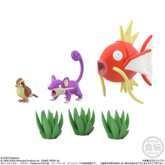 Kanto Region 2 set Pokémon Scale World (11 types) Bandai