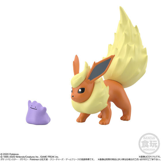 Kanto Region 2 set Pokémon Scale World (11 types) Bandai